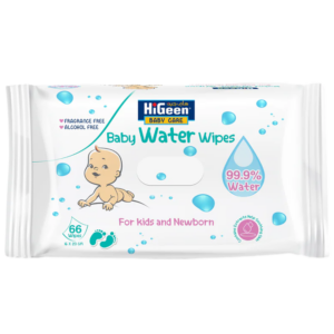 HiGeen Baby Water Wipes 99.9% water