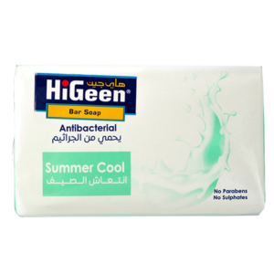 Higeen Antibacterial Bar Soap 75 GM Summer Cool
