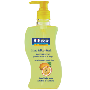 Higeen Antiseptic Hand & Body Wash Aroma D'Amore 500ml