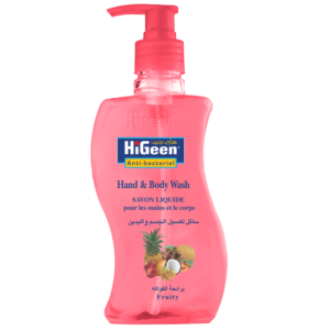 Higeen Antiseptic Hand & Body Wash Fruity 500ml