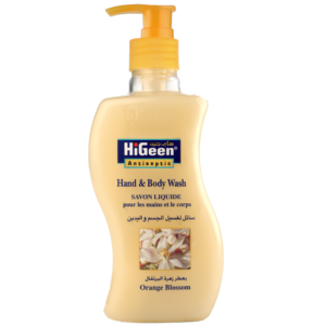 Higeen Antiseptic Hand & Body Wash Orange Blossom 500ml