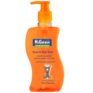 Higeen Antiseptic Hand & Body Wash Oud 500ml