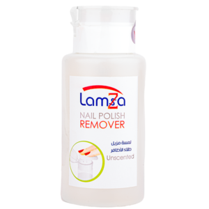 Lamza Nail Polish Remover Unscented Pump 100ml
