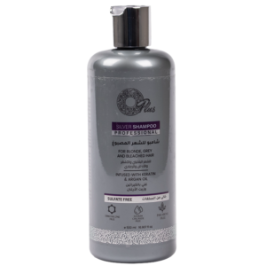 OPlus Sulfate Free Silver Shampoo Infused With Keratin & Argan Oil 500ml